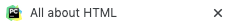 title in tab